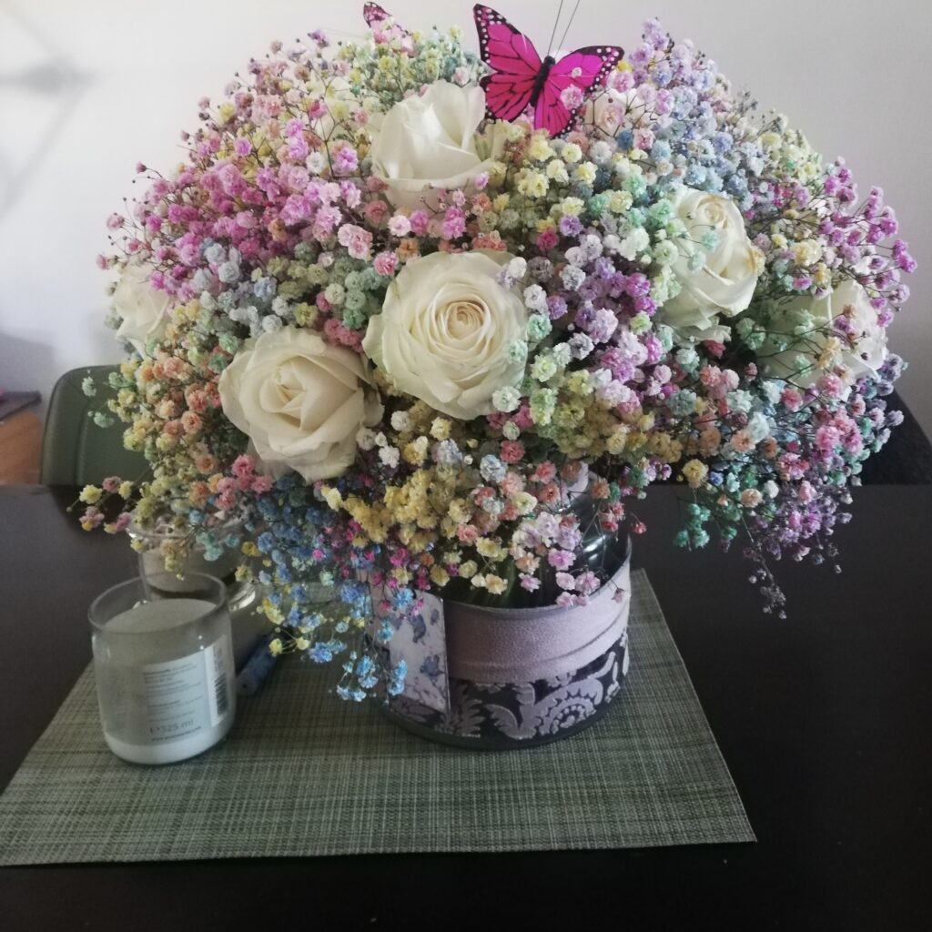 Geburtstagsstrauß in Pastelltönen – Blumengeschenk Vöcklabruck